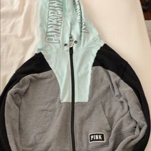 VS/PINK GREY,BLUE,BLACK HOODIE
